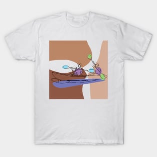 Kayaking Couple T-Shirt